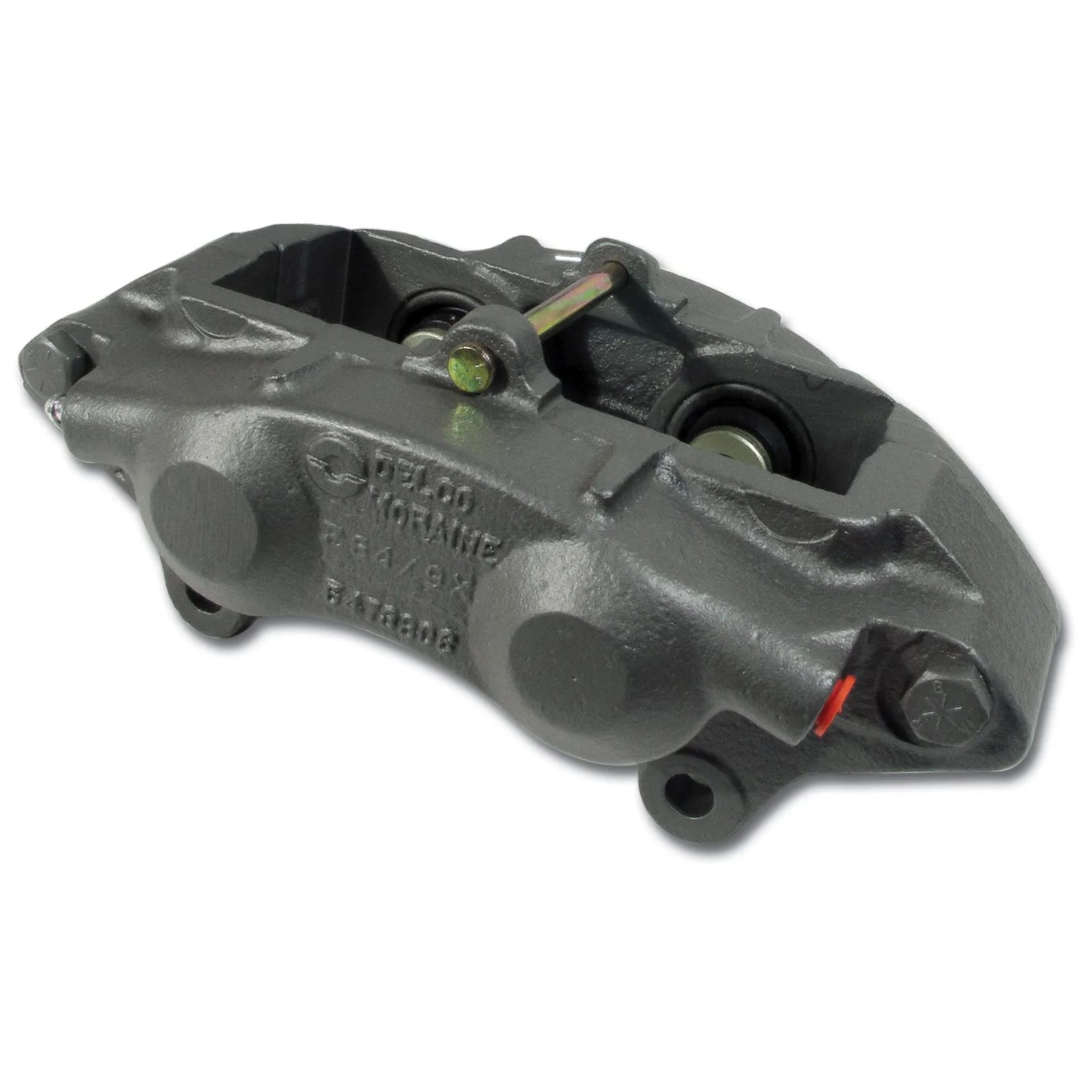 C2-C3 New Passenger-Side Rebuilt Delco Moraine Rear Caliper With OE Style Lip Seals 1965-1982