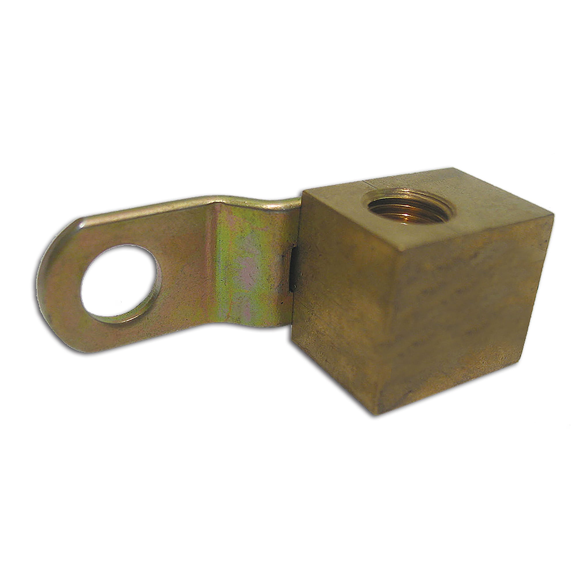 C1 New Passenger-Side Brake Line Block, Front 1956-1962