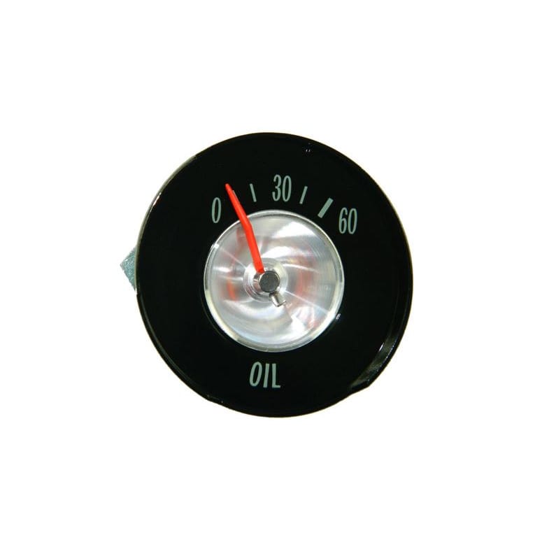C2 New Oil Pressure Gauge - 60Psi - Excluding 1963