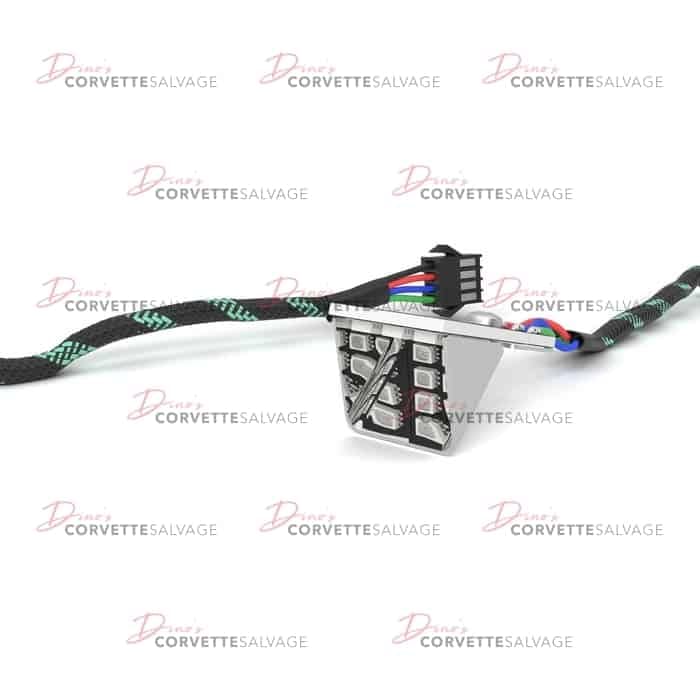 Corvette Profile Prism Demon Eyes RGB Headlight Mod Kit View 3