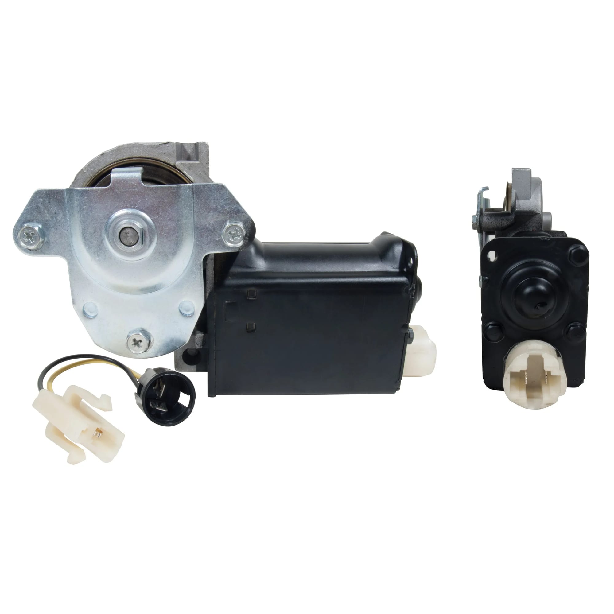 C1-C2 New Passenger-Side Power Window Motor - Flat Style 1956-1967