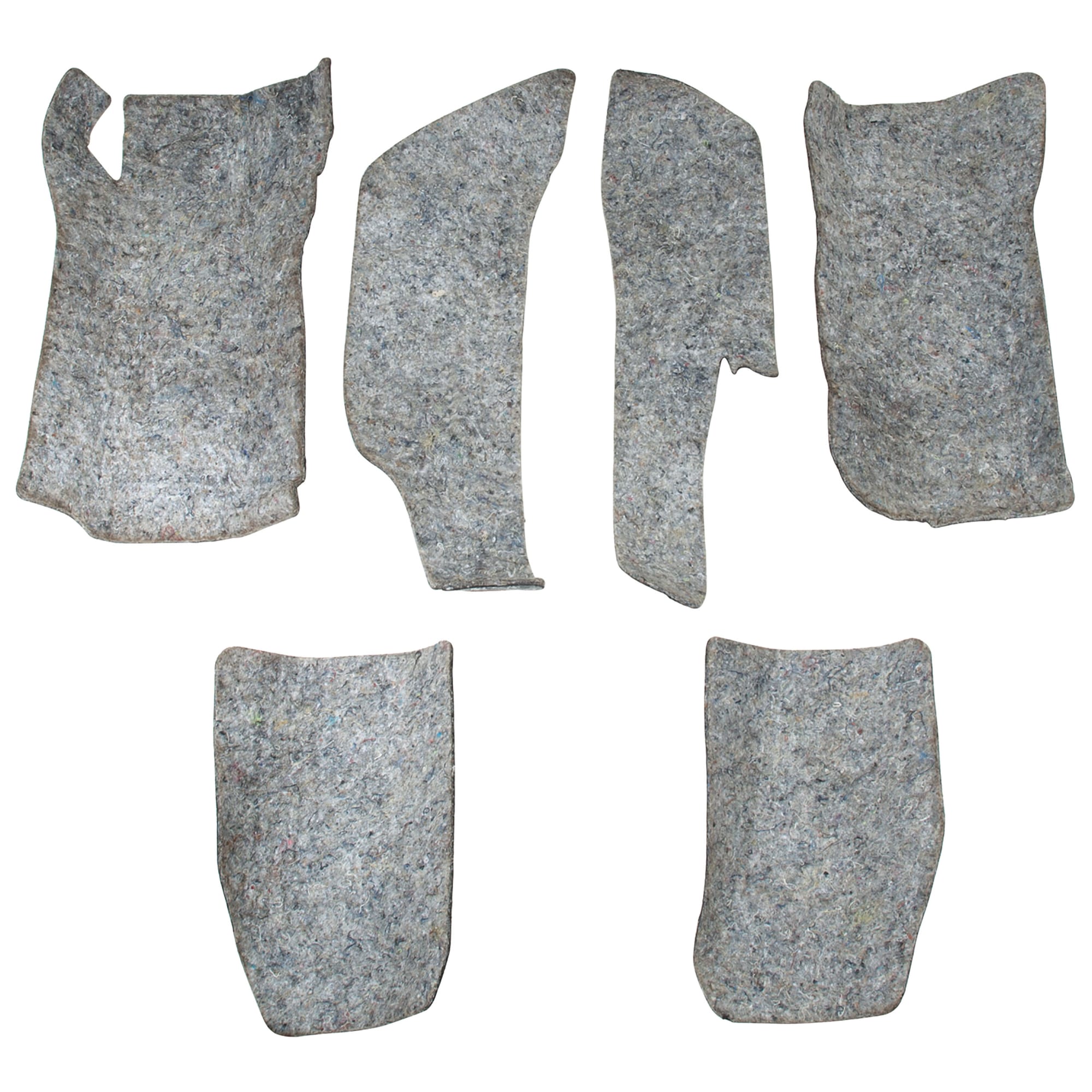 C3 New Carpet Insulation Kit, Front 1968-1982