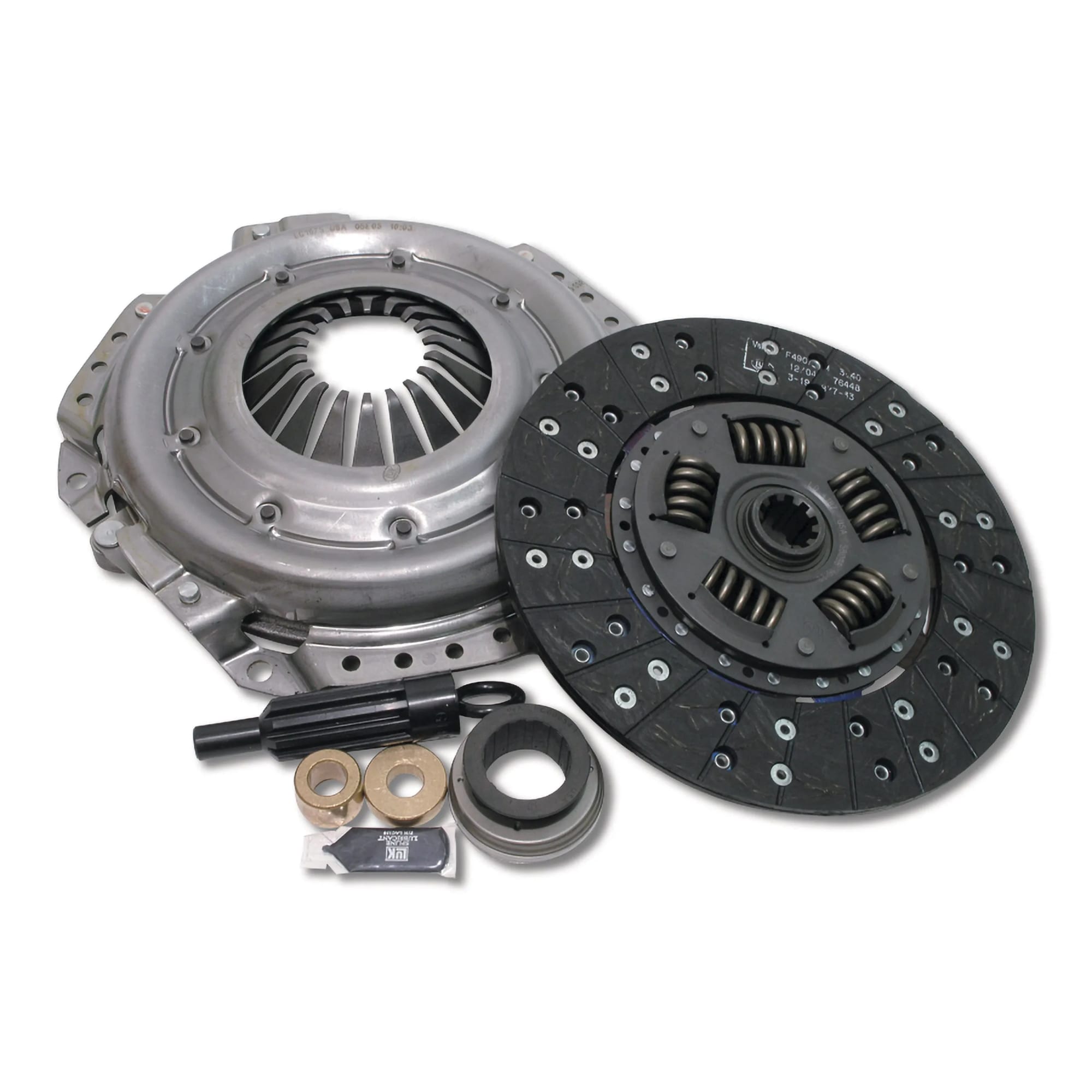 C2-C3 New Clutch Kit, 10.5" 10 Spline 327/350/396 & 427 with HD 1963-1981