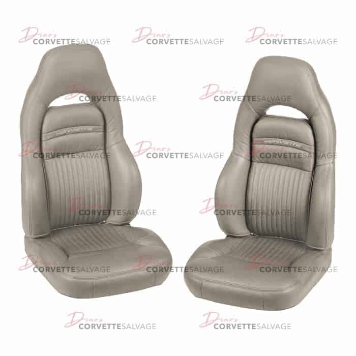 C5 New Shale Leather Sport Seat Cover Set 2003-2004