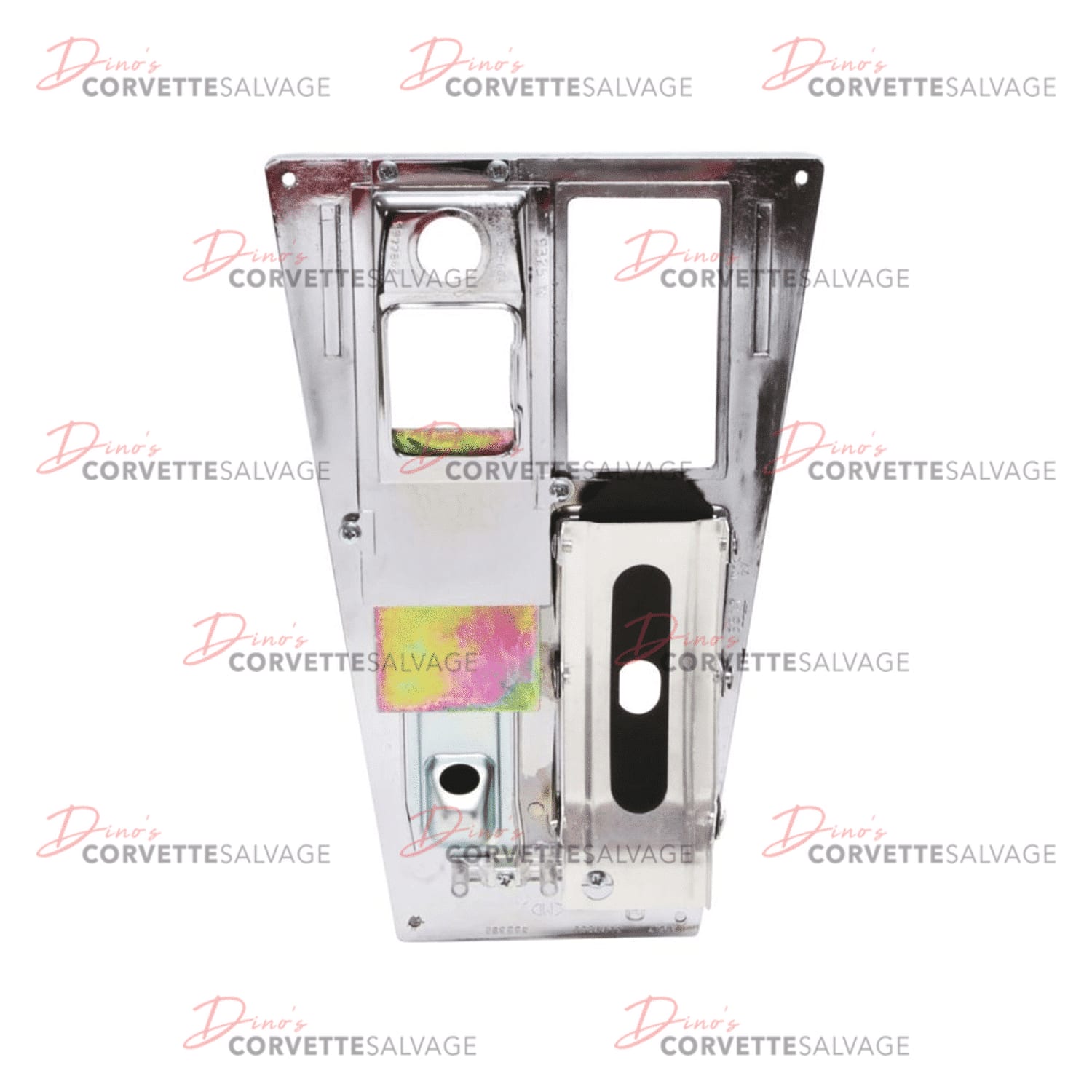 C3 Corvette New Automatic Console Plate Assembly with Air 1969