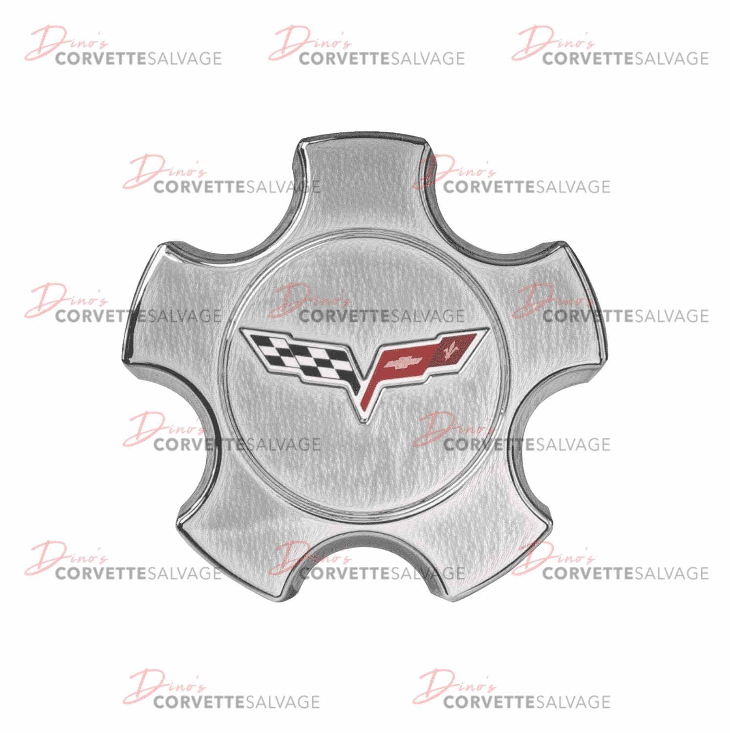 C6 Used Z06 Chrome Wheel Center Cap 2006-2013