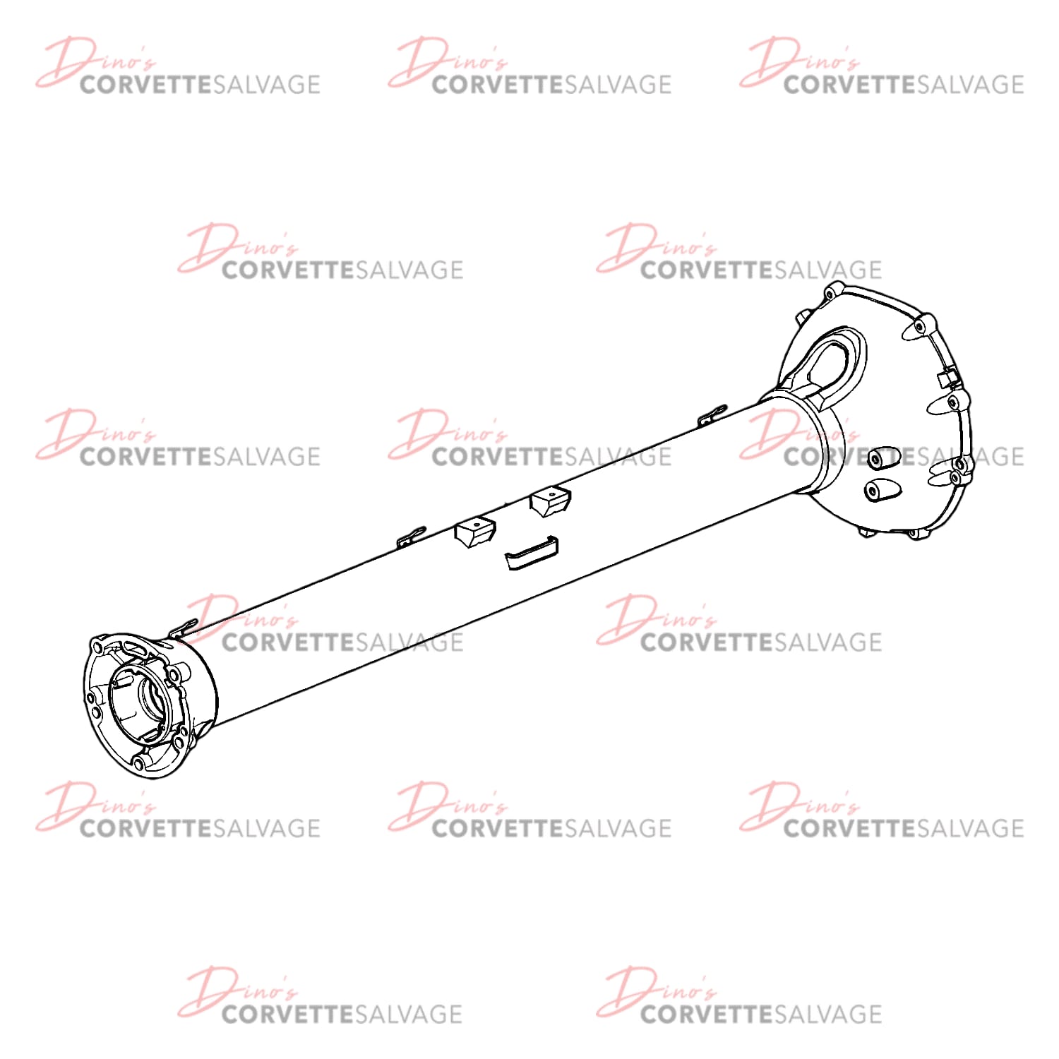 C6 Used Manual Transmission Torque Tube 2007-2008