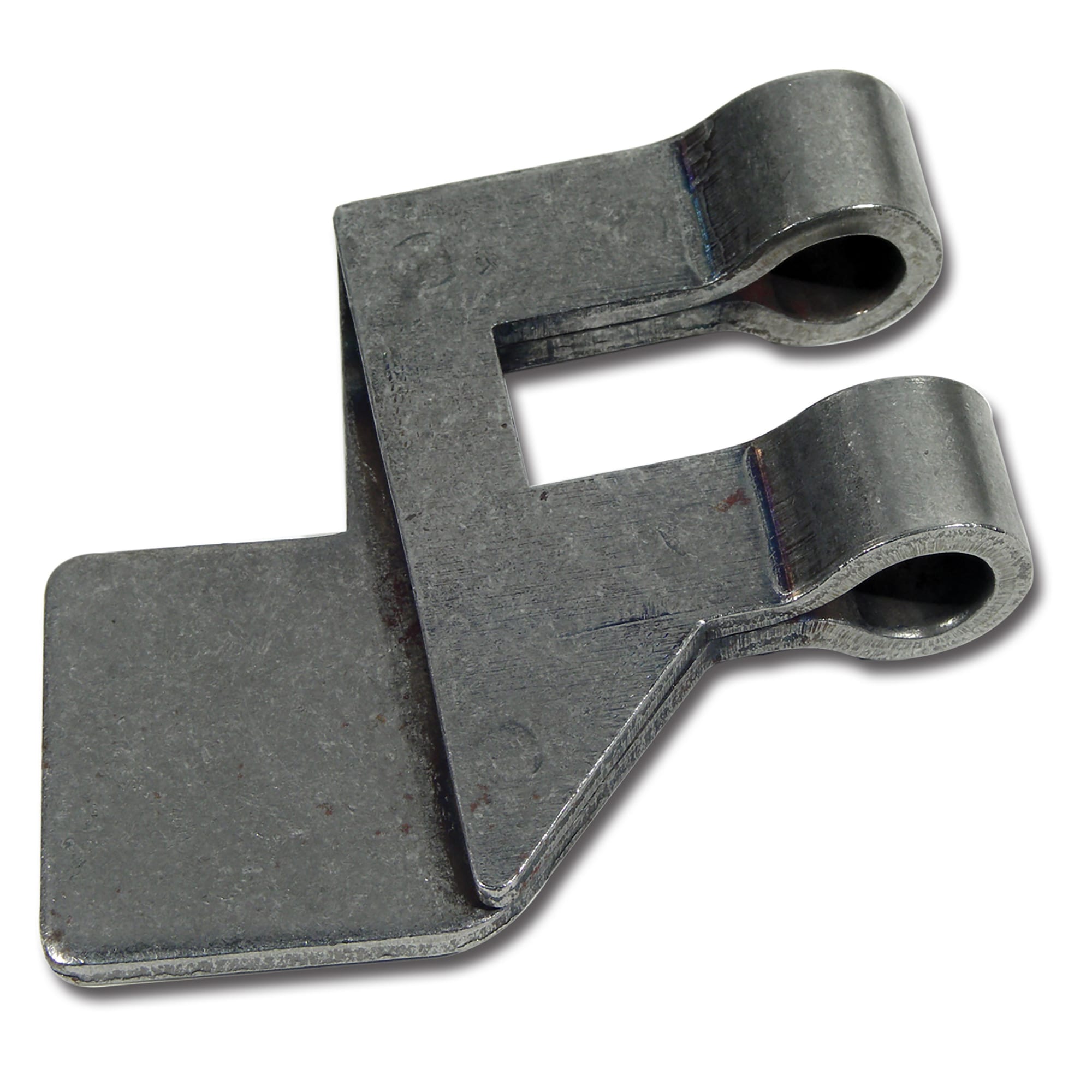 C2 New Park Brake Cable Pulley Bracket, Weld To Frame 1967