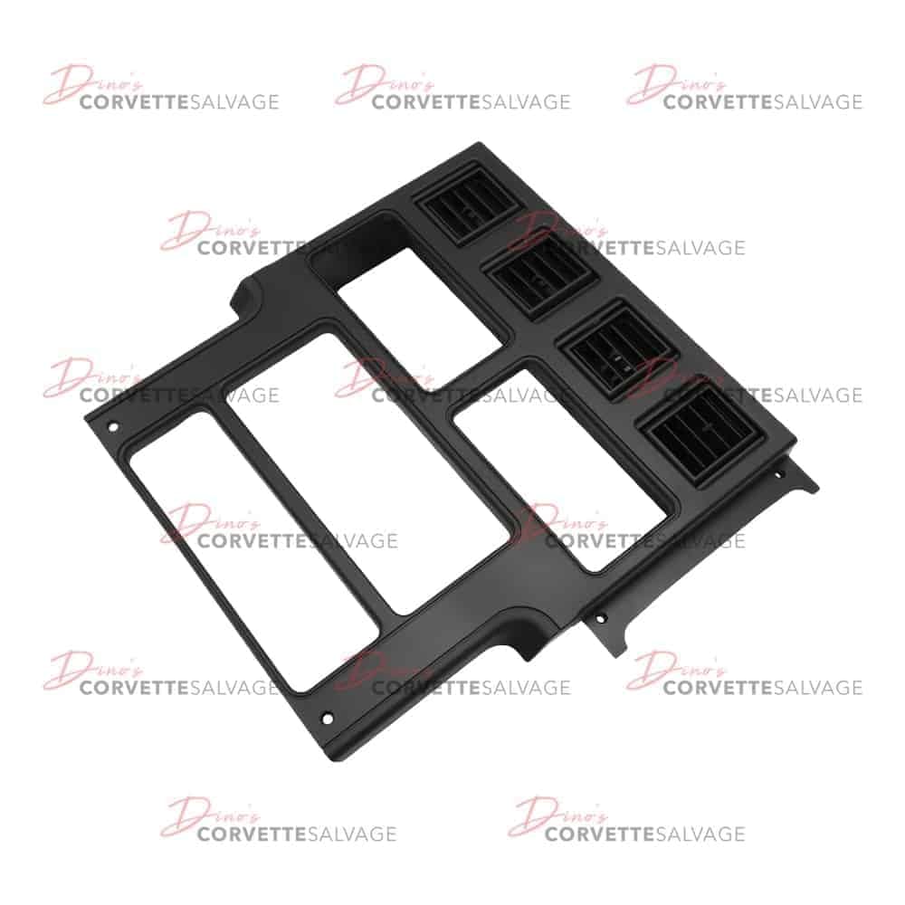 C4 New Center Console Radio Bezel w/ Air Deflectors 1984-1989