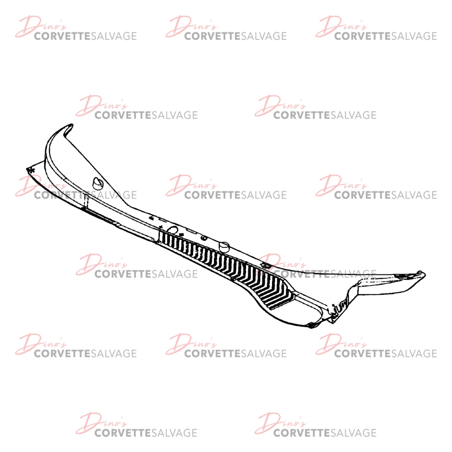 C5 Used Air Inlet Screen 1997-2004