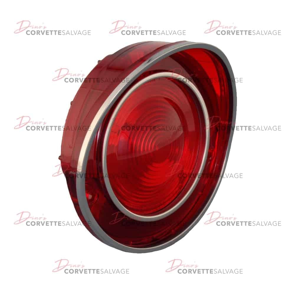 C3 New Tail Light Lens Late 1971-1973