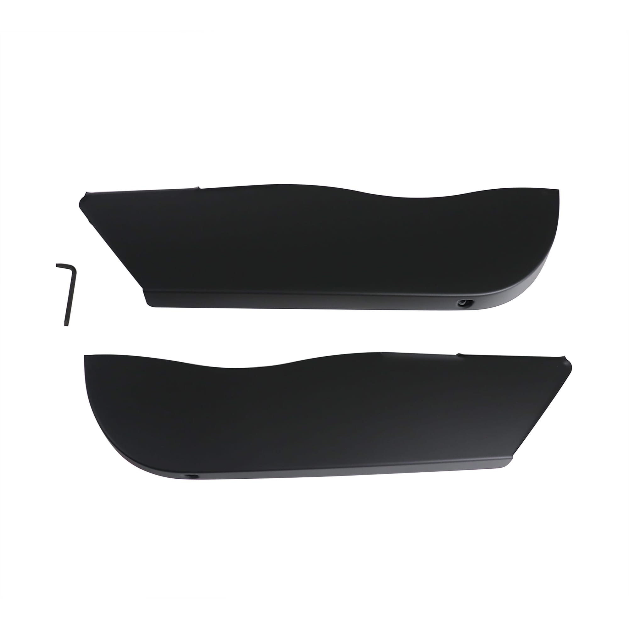 C7 New Door Kicker Protection Covers - Black 2014-2019