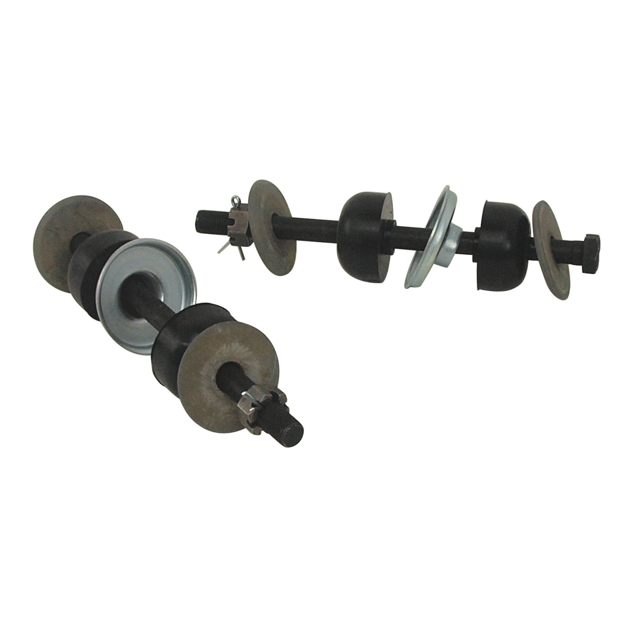 C2-C3 New Rear Spring Adjust Bolt Kit, Rubber 1963-1982