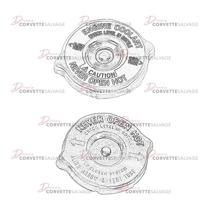 C4 Used Radiator Cap 1984-1996