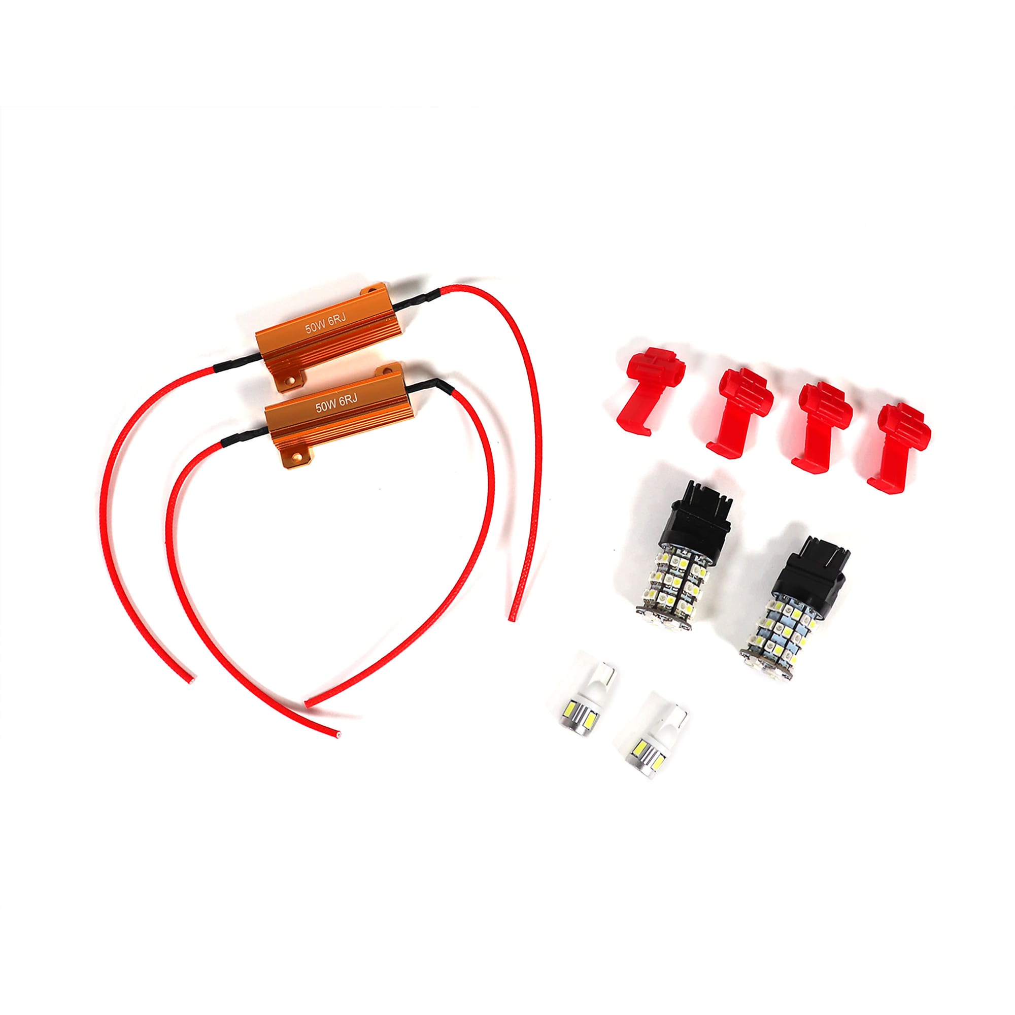 C5 New SWITCHBACK LEDs WHITE/AMBER DRLs WITH FRONT PARKING LIGHT LEDs & RESISTORS 1997-2004