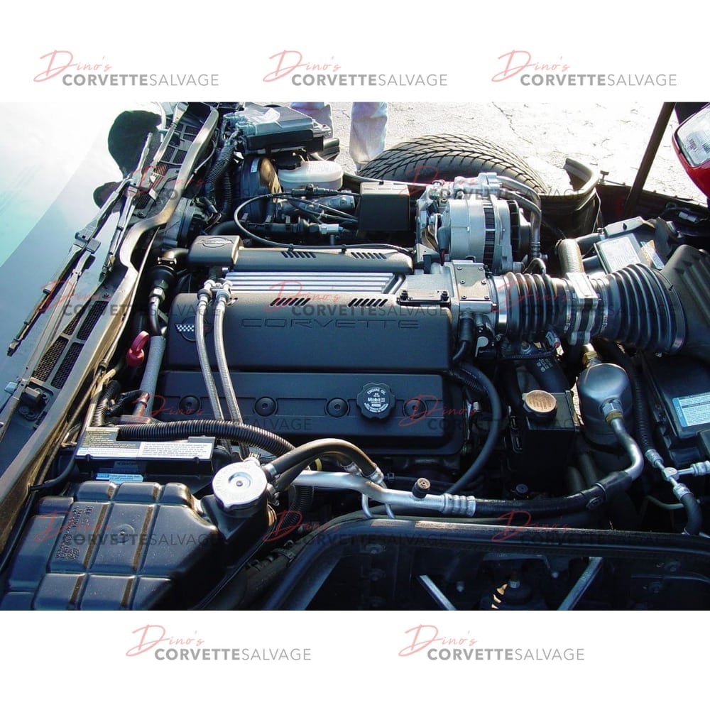 C4 Used LT1 5.7L 350CI V8 Engine Assembly 1992-1996 image 2