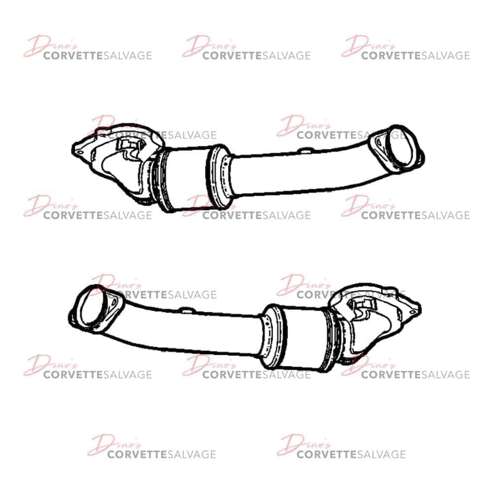 C7 Used LT1 Catalytic Converter 2014-2019