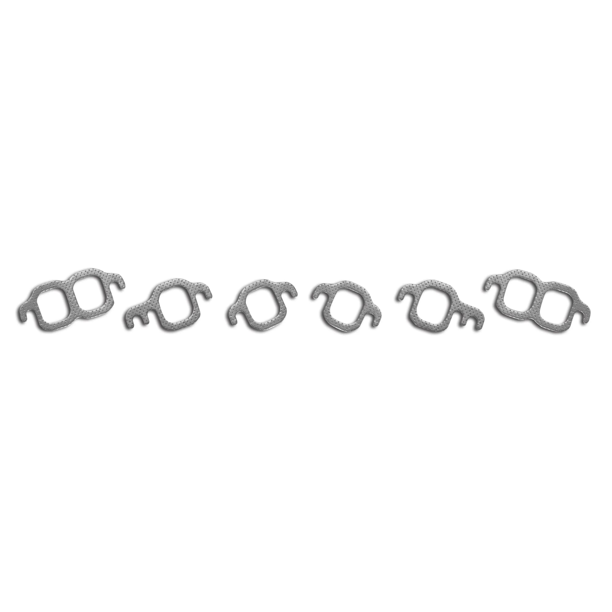 C1-C3 New Exhaust Manifold Gasket Set, Small Block 1957-1981