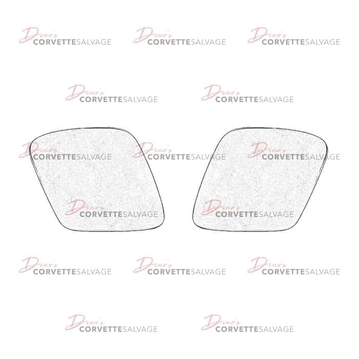 C5 Used Headlight Door 1997-2004