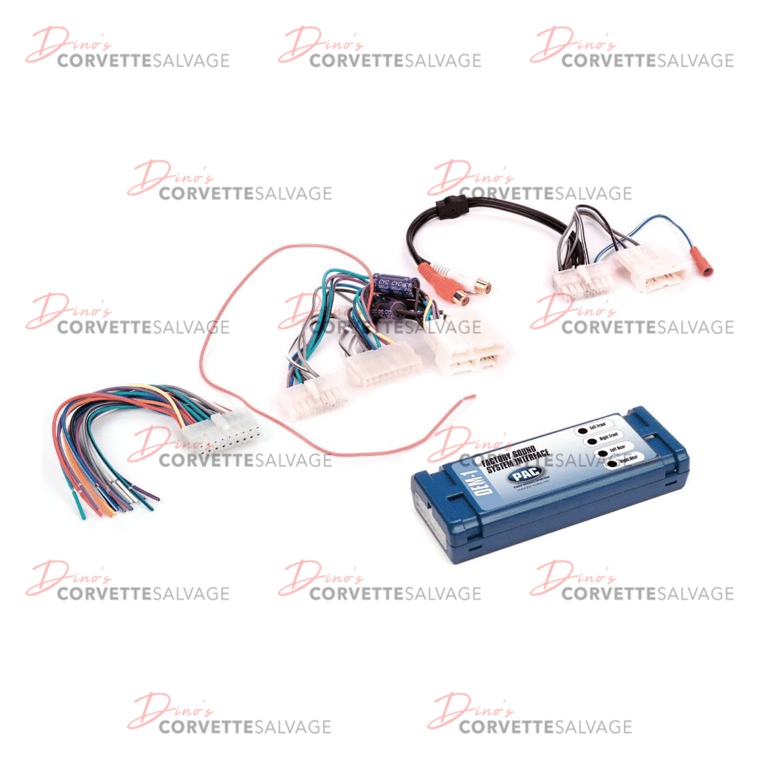 C5 New Radio Replacement Interface with Factory Base System 1997-2004