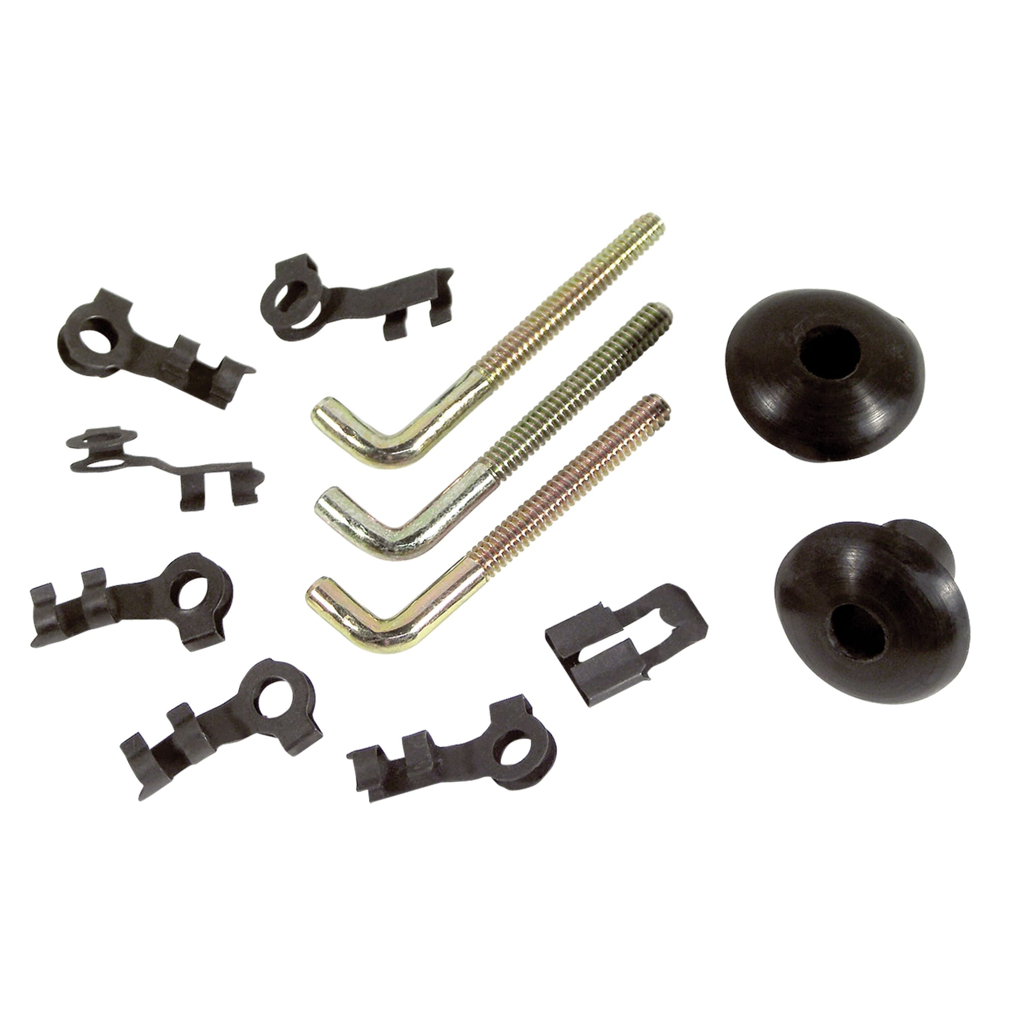 C3 New Door Lock Rod Rebuild Kit 1968-1977