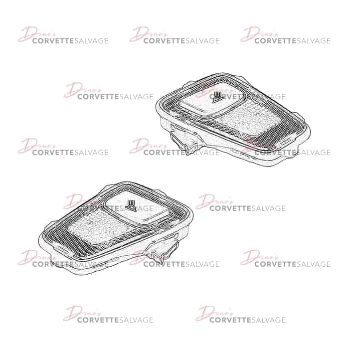 C7 Used Interior Dome Light 2014-2019