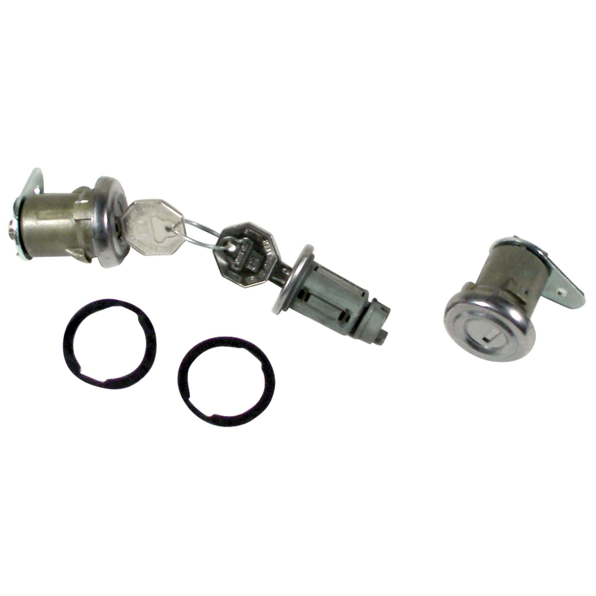 C2 New Lock Set, Ignition/Doors 1965