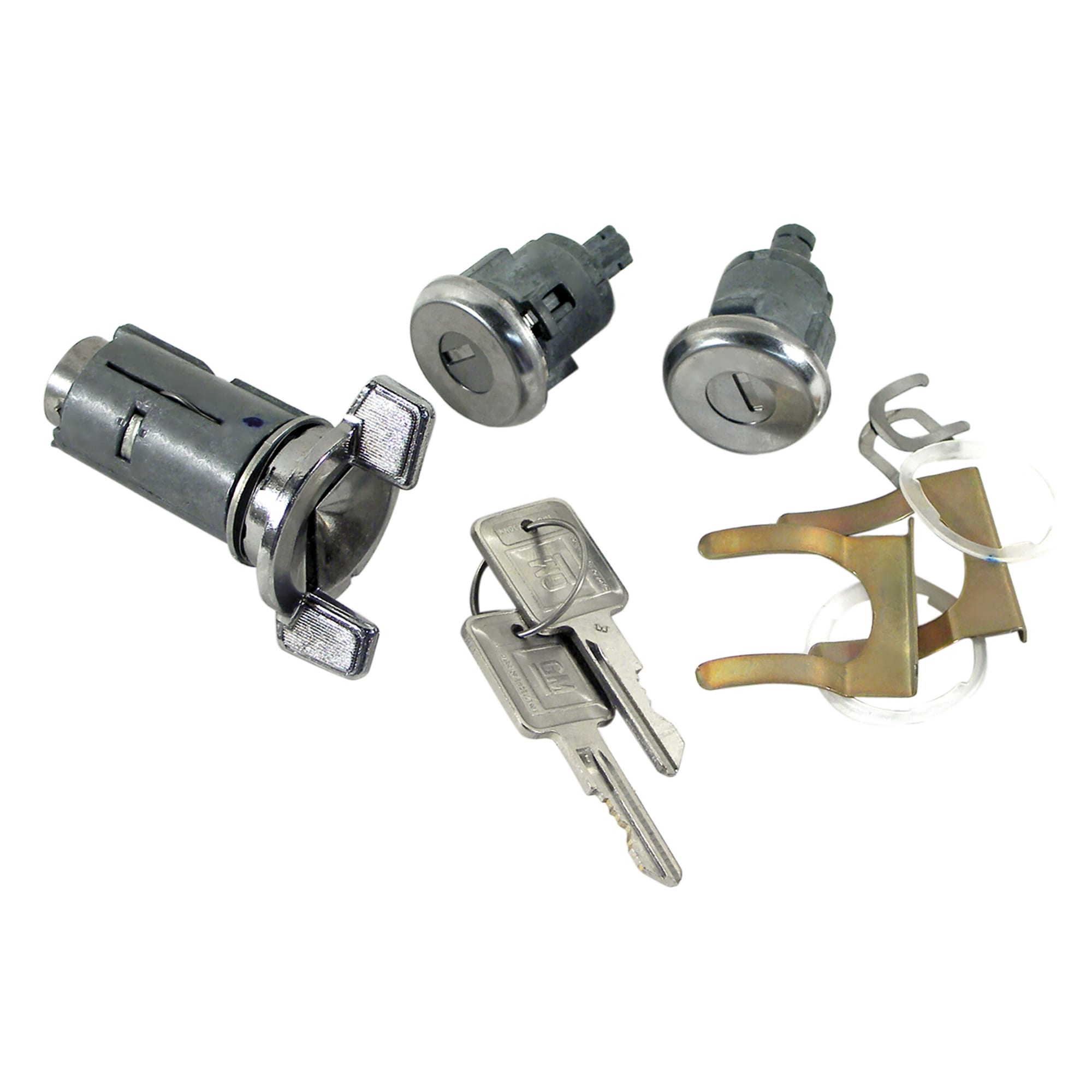 C3 New Lock Set, Ignition/Doors with Electric Locks 1979-1982