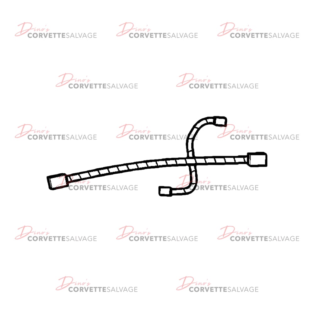 C6 Used Driver-Side Seat Wiring Harness 2005-2013