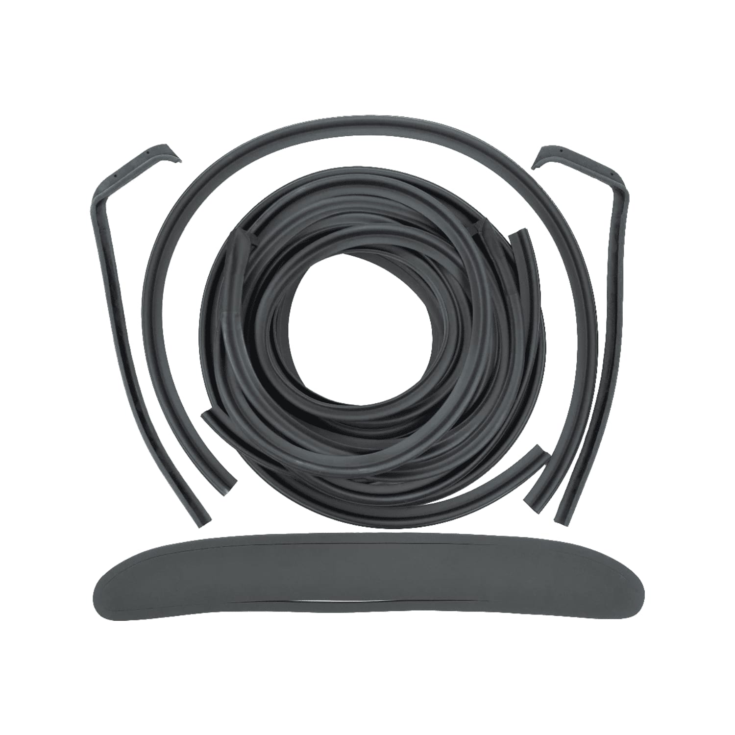 C1 New 8-Piece Door & Body Weatherstrip Kit 1956-1957