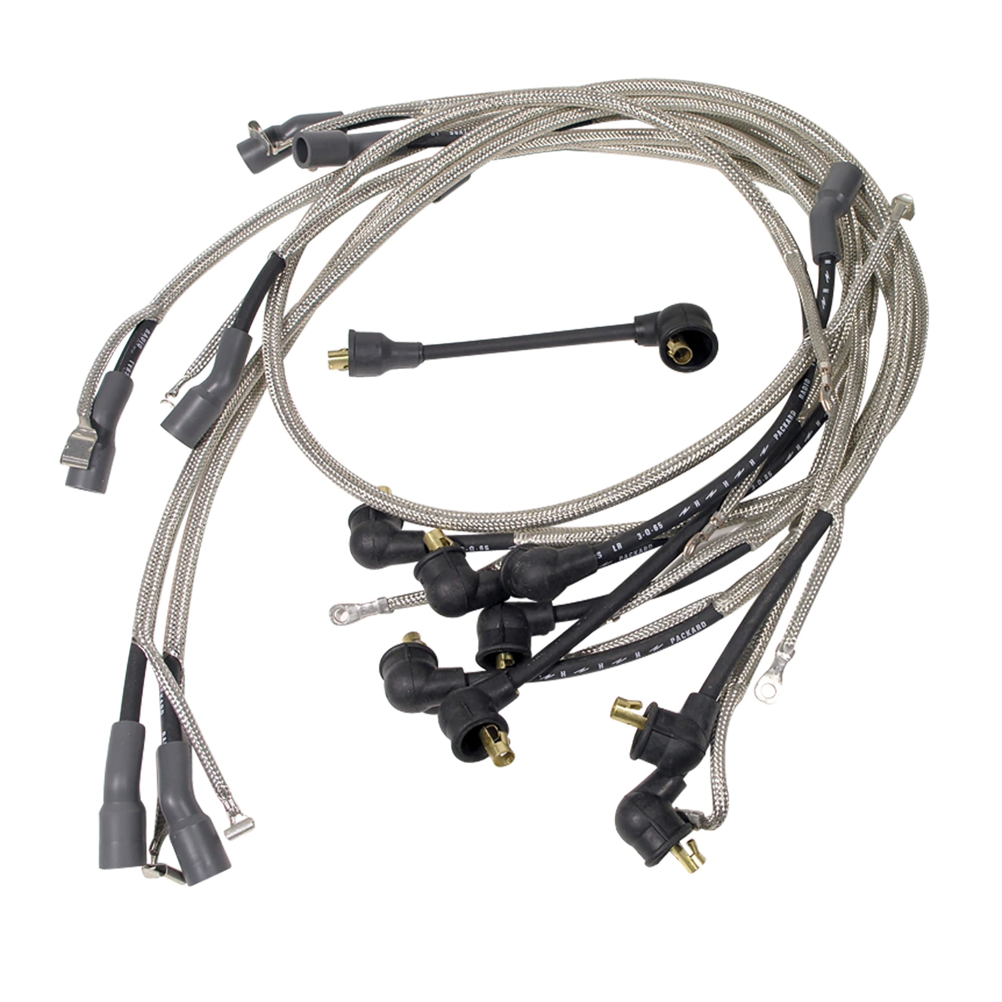 C2 New Spark Plug Wire Set 1966
