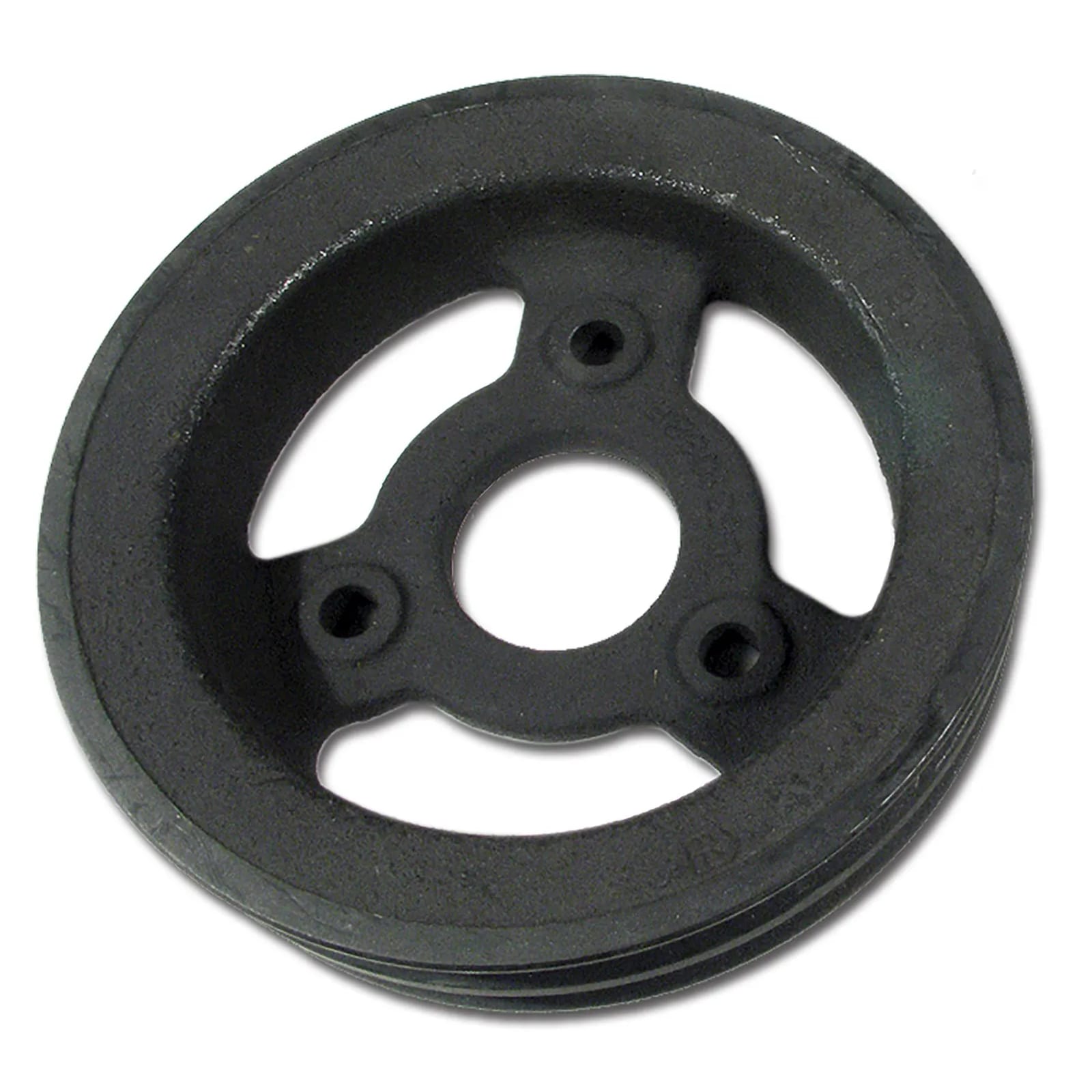 C2-C3 New Crankshaft Pulley, Lower 427 - Double Groove Cast Iron - 68 Early 1965-1971