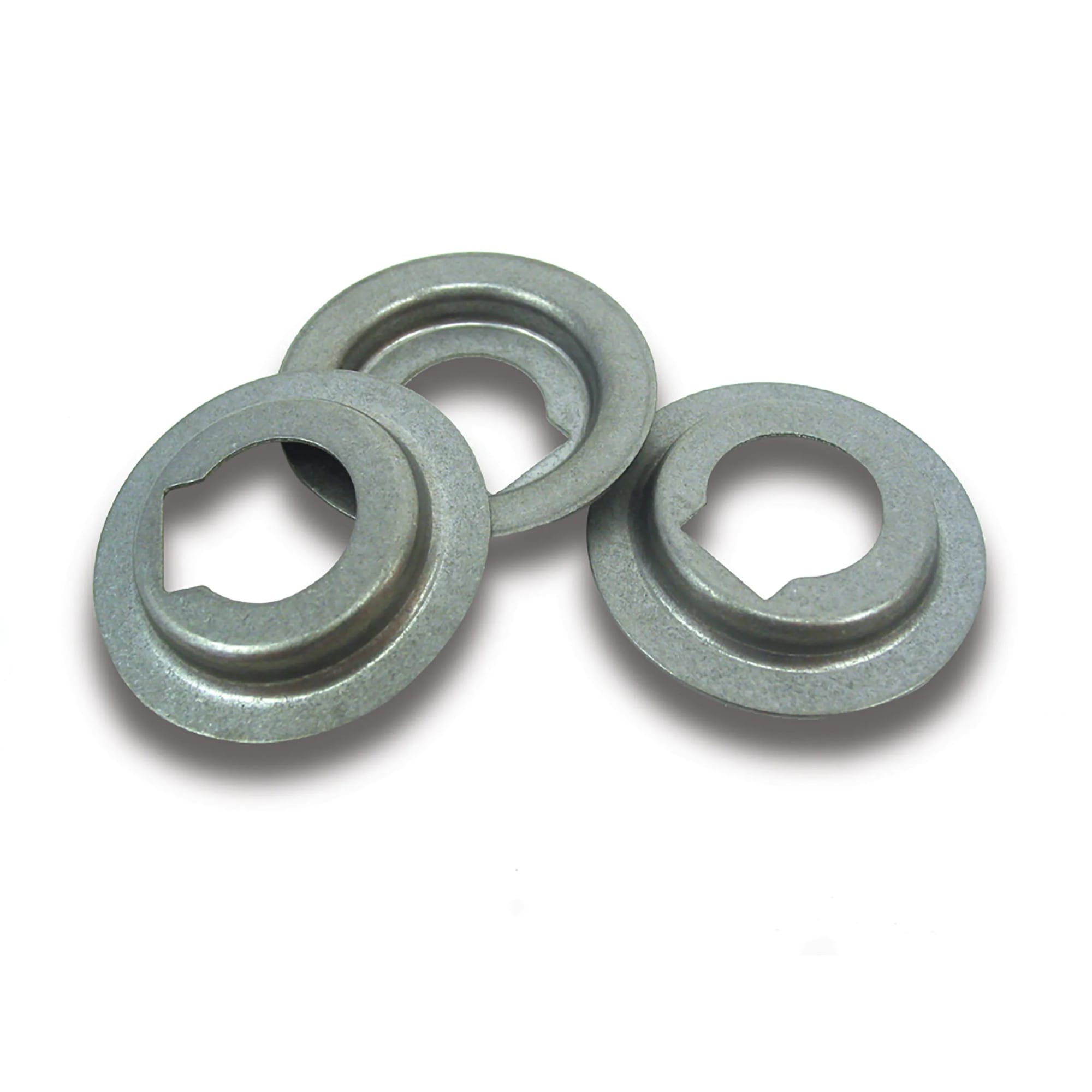 C3 New Rear Compartment Latch Escutcheons, 3 Piece Set 1968-1977