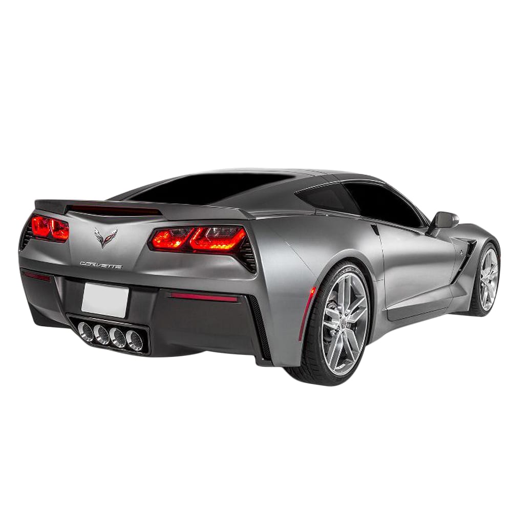 C7 New Side Marker/3rd Brake Light Blackouts- Dark Smoked Acrylic 2014-2019