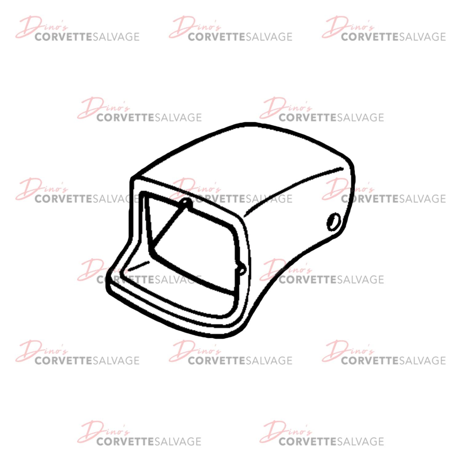 C4 Used Headlight Bezel 1984-1996