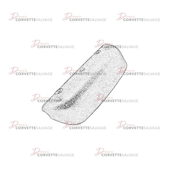 C4 Used Luggage Shade Handle 1984-1996