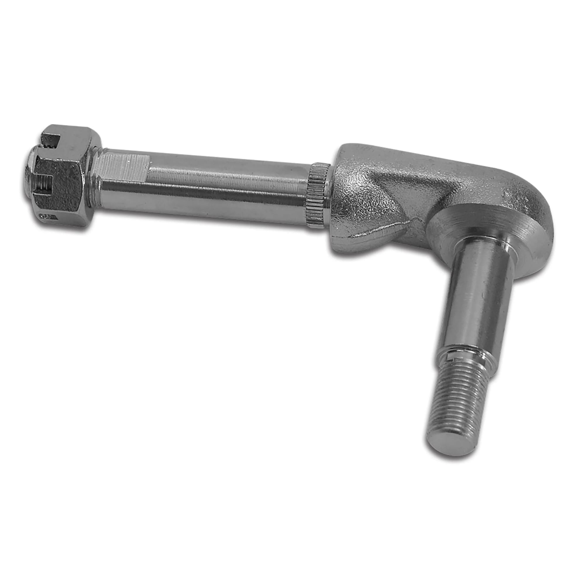 C2-C3 New Passenger-Side Shock Mount Bolt with Nut, Lower Rear 1963-1982