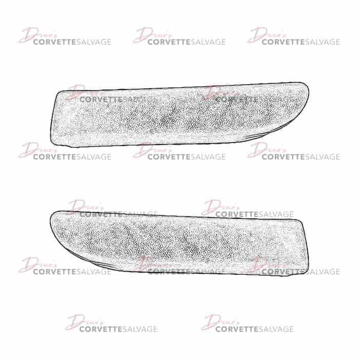 C4 Used Front Side Door Armrest 1994-1996
