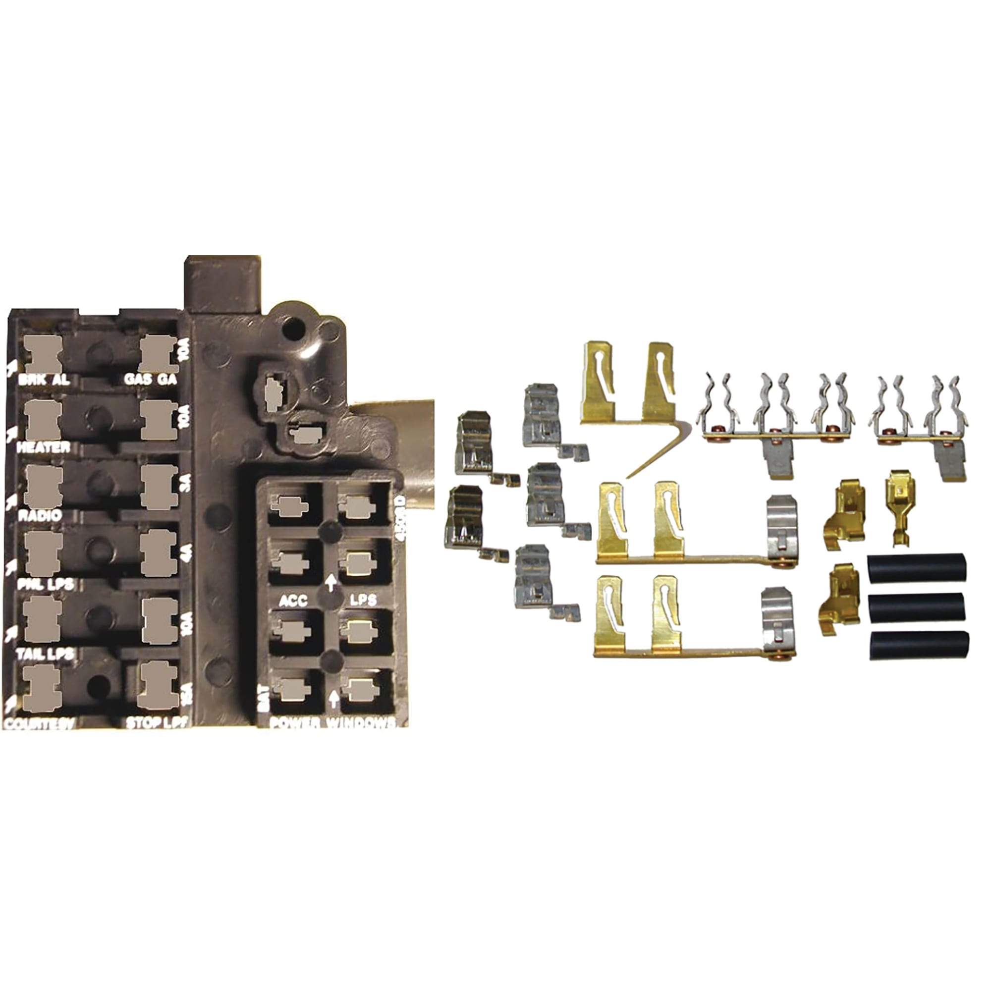 C1 New Fuse Block Repair Kit 1958-1962