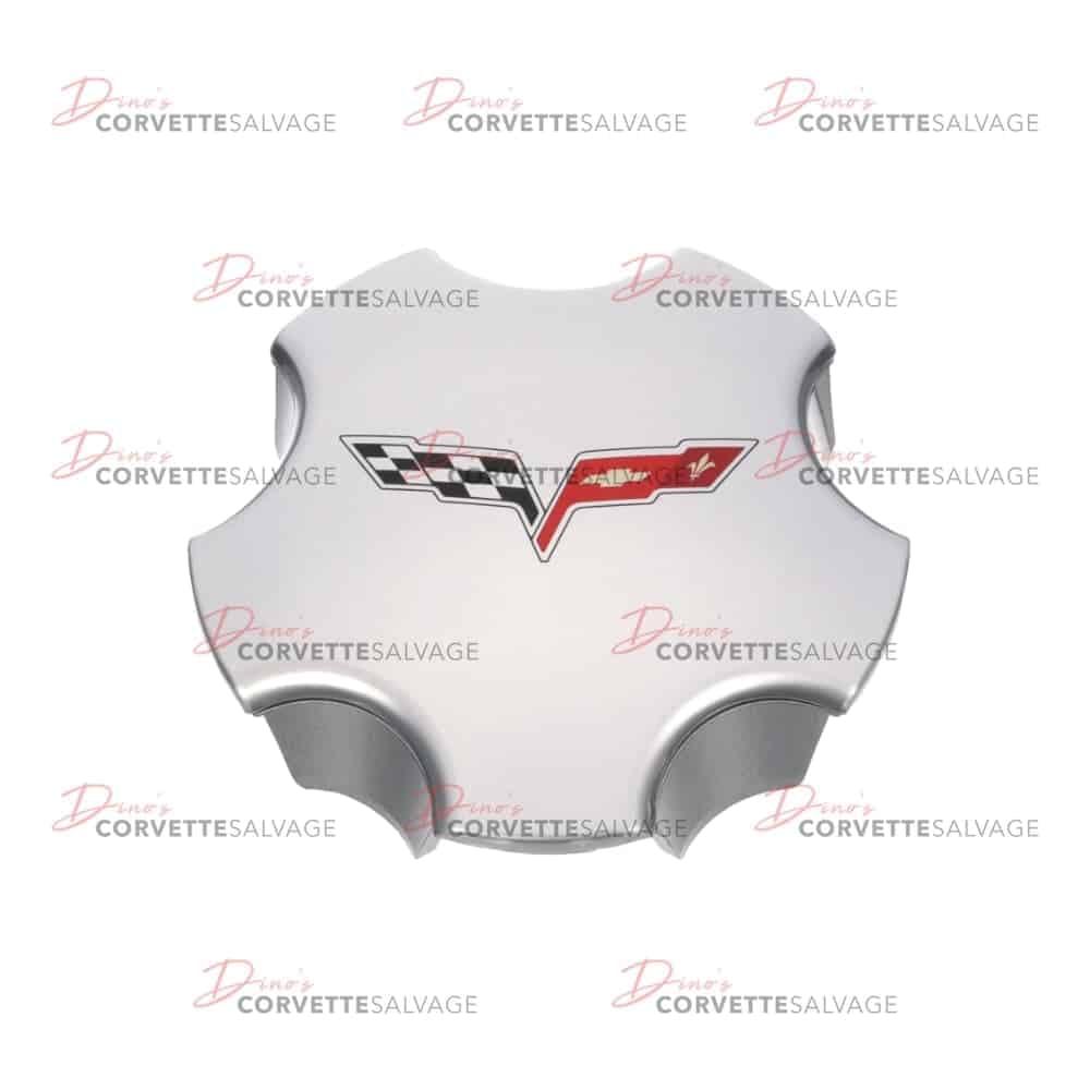 C6 Used Polished Wheel Hub Cap 2005-2007