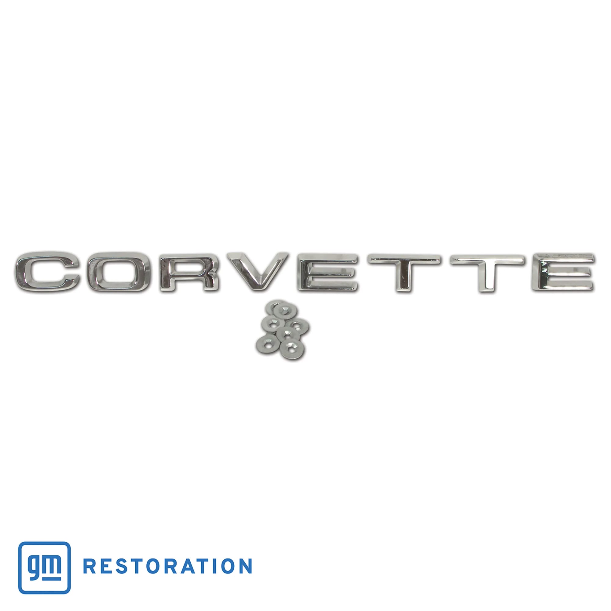 C3 New Rear Bumper Letters 1974-1975