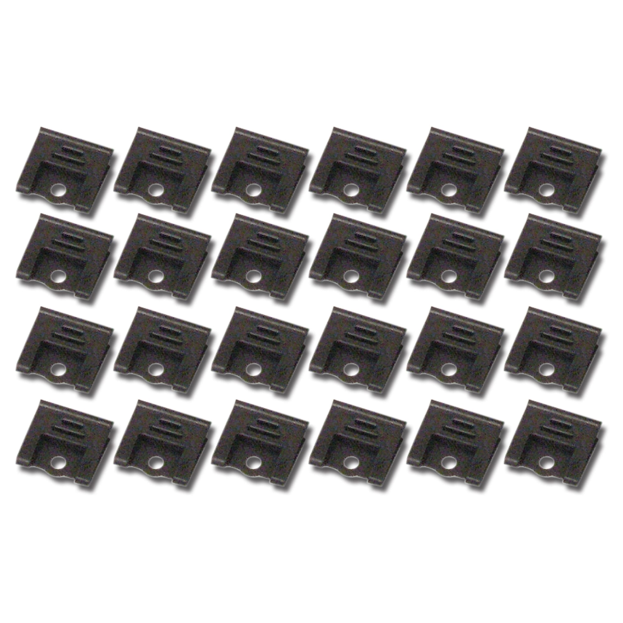 C2 New Windshield Molding Clip Set, Coupe 24 Piece 1964-1967