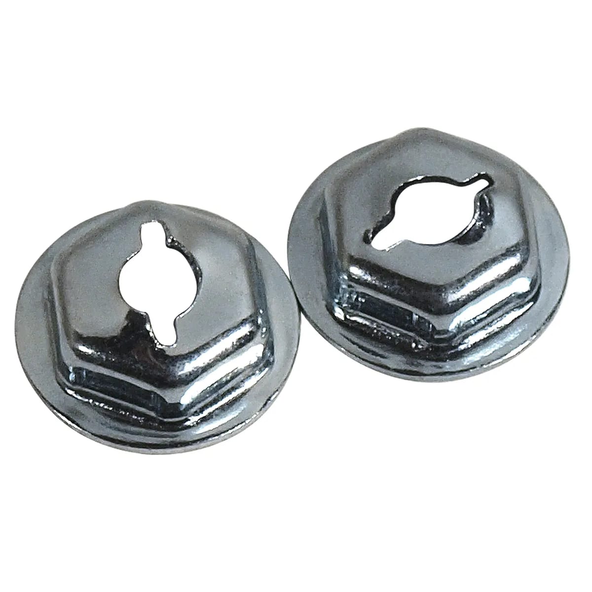 C3 New Nose Emblem Speednuts - 2pc Set 1973-1976