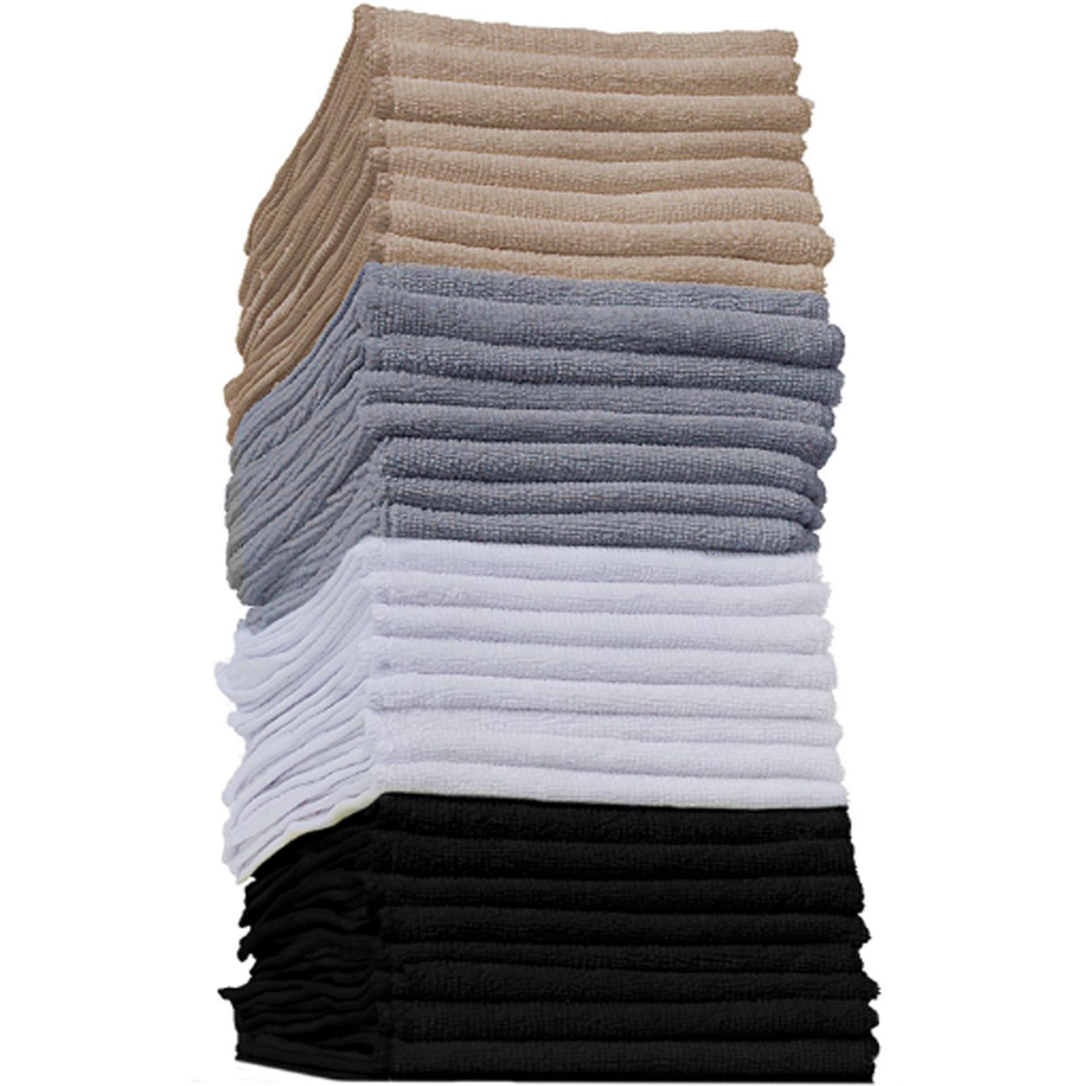 C1-C8 New Microfiber Cleaning Cloths - 50pc - Assorted Colors 1953-2026