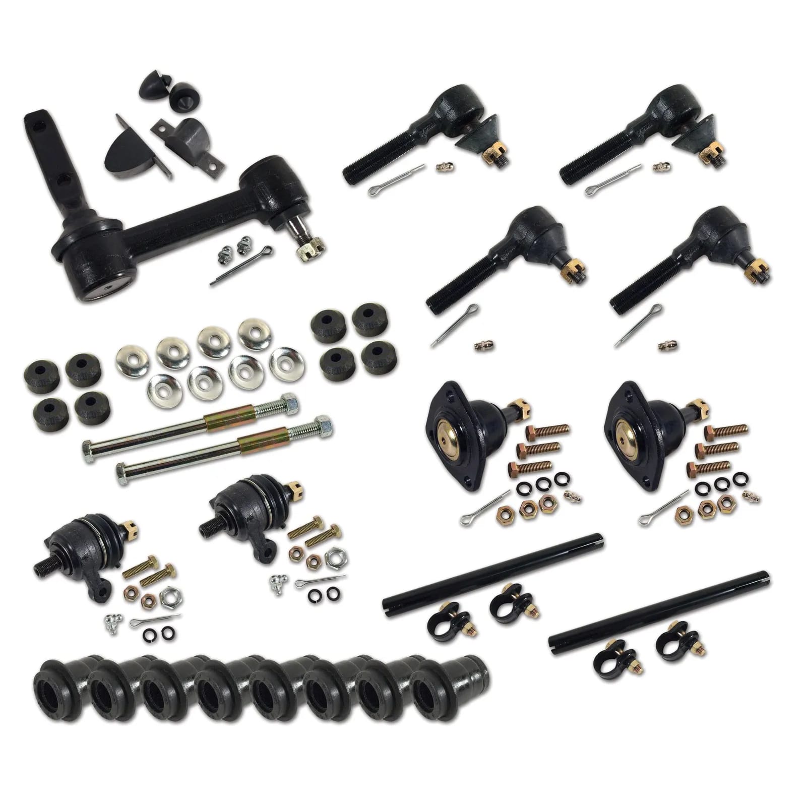 C2-C3 New Front Suspension Rebuild Kit, Deluxe 1963-1982