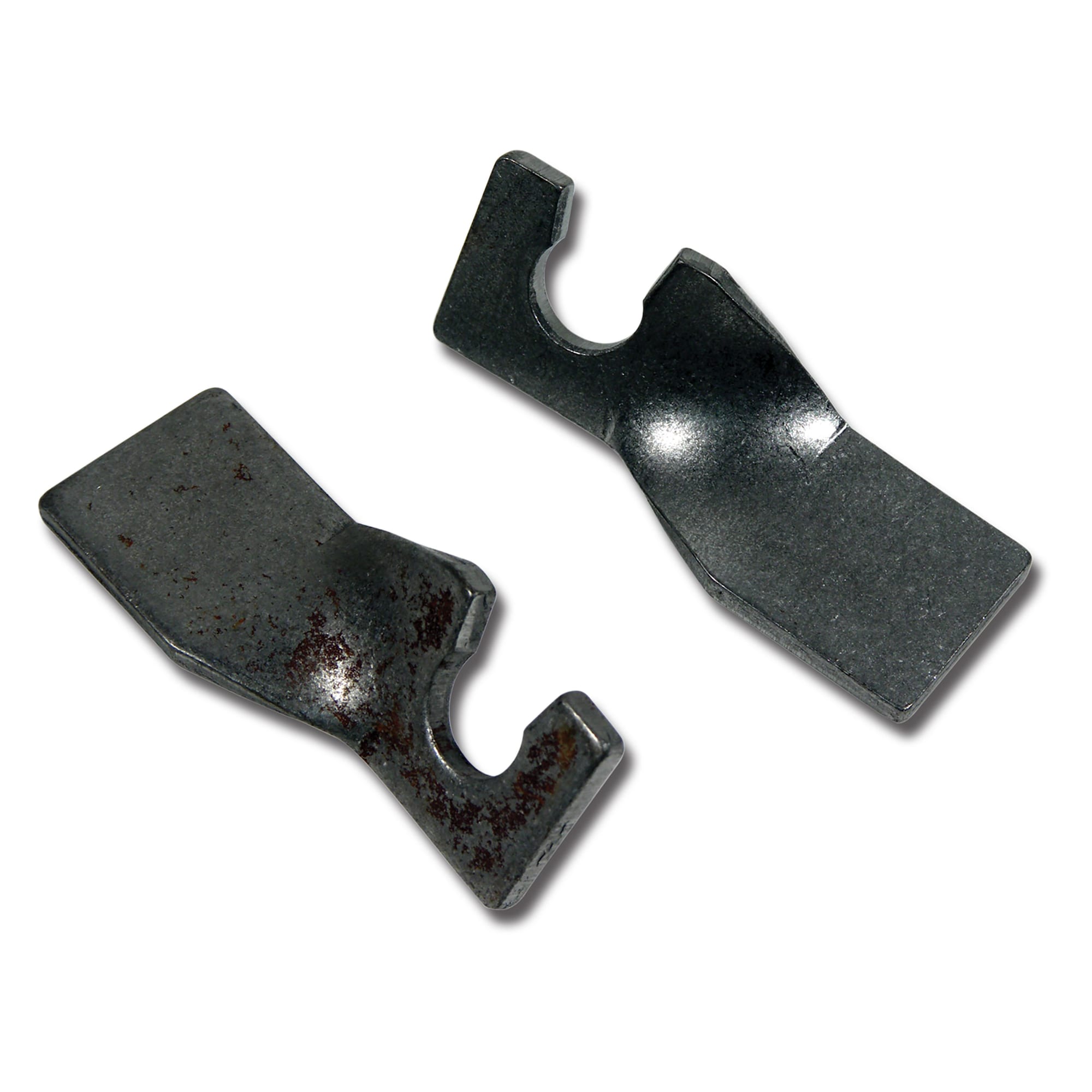 C2-C3 New Park Brake Cable Brackets, Rear On Trailing Arm 1965-1982