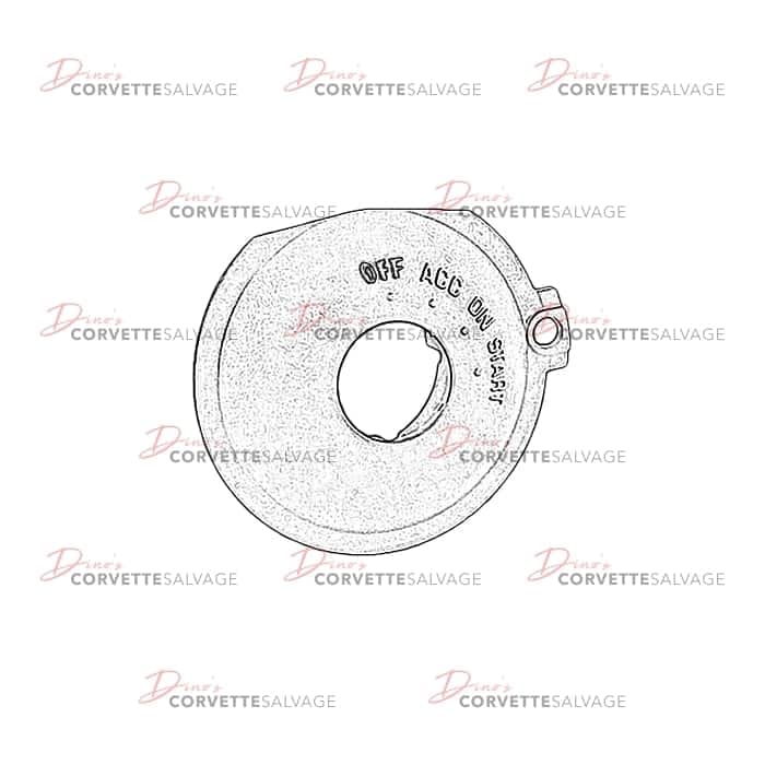 C5 Used Ignition Lock Bezel 1997-2004