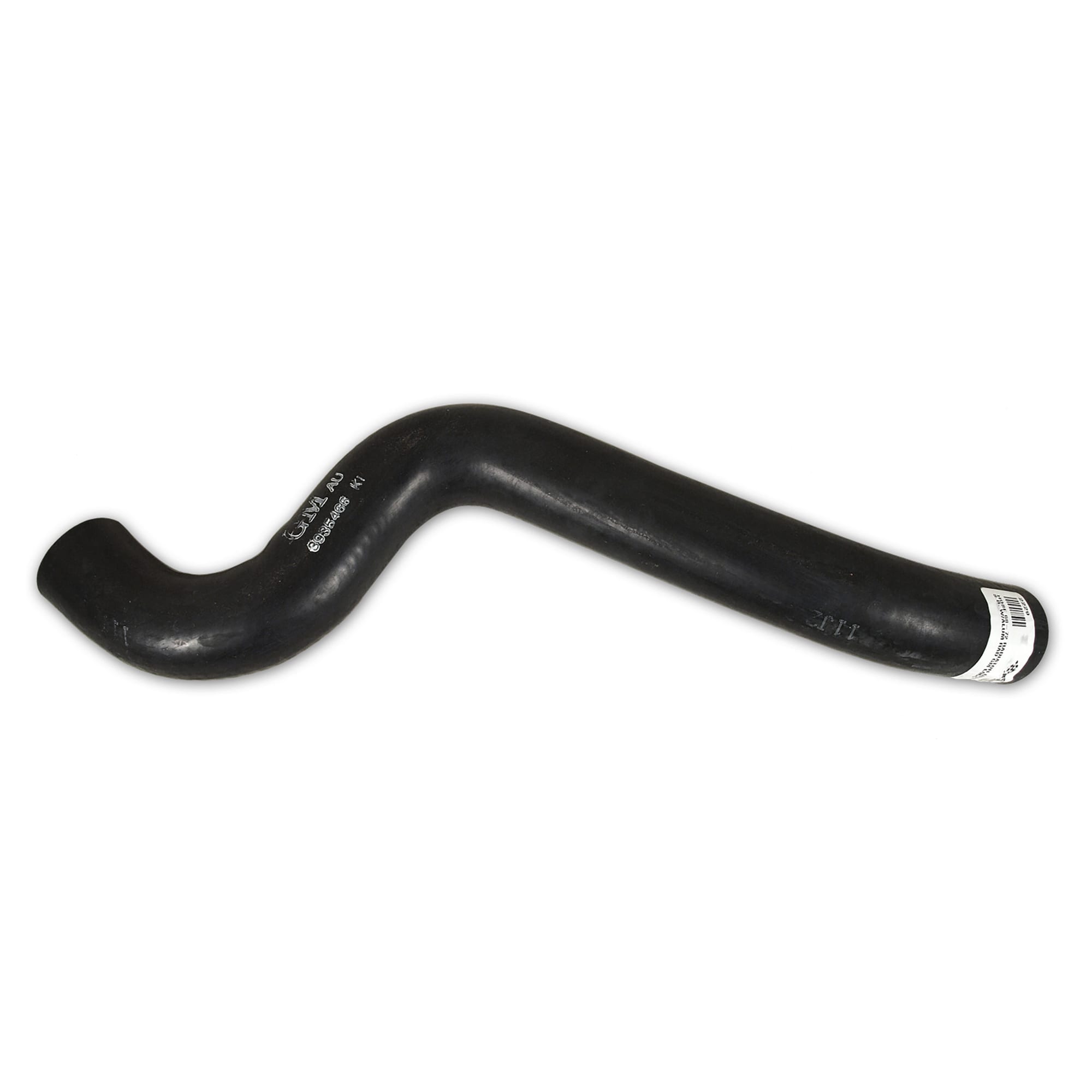 C3 New Radiator Hose, Upper 327/350 4 Speed without Air Conditioning GM# 466 1968-1972