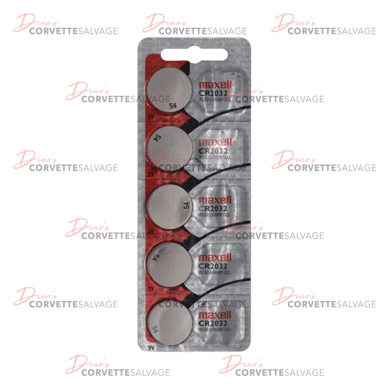 C6 New Key Fob CR2032 Battery (5-Pack) 2005-2013