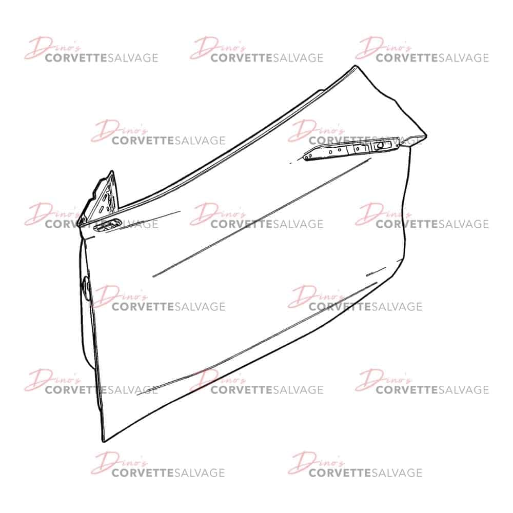 C8 Used Front Side Door 2020